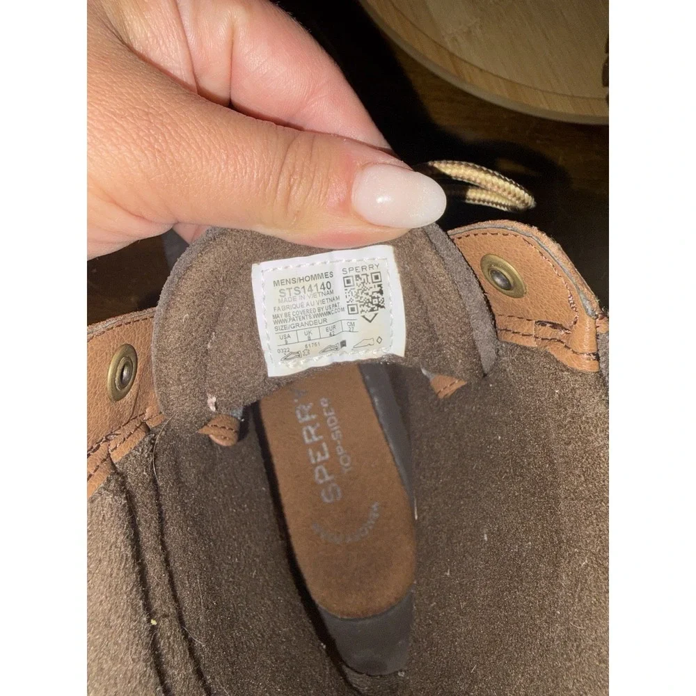 Sperry‎ Top Sider Shoes Avenue Duck Boots Tan Men 9 M Waterproof